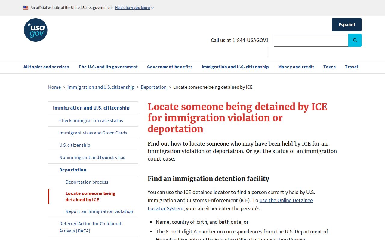New Haven County VINELink inmate check federal and ICE custody limits